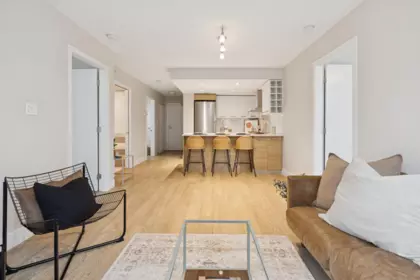 Kitchen Island Photo of 329 1783 Manitoba Street, Vancouver, BC
