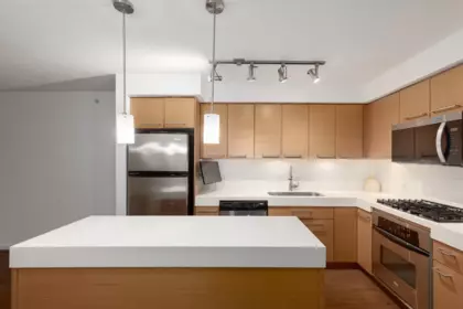 Kitchen Photo of 408 2770 Sophia Street, Vancouver, BC