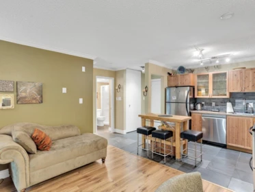 Kitchen Island Photo of 303 1234 Pendrell Street, Vancouver, BC