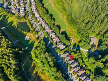 Aerial View of 1931 Parkway Boulevard, Coquitlam, BC