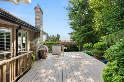 Aerial View of 215 Morningside Drive, Tsawwassen, BC