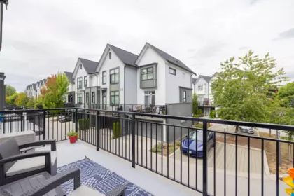 Outdoor Deck Photo of 27 17555 57a Avenue, Surrey, BC