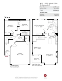 Exterior Rear Photo of 132 8590 Sunrise Drive, Chilliwack, BC