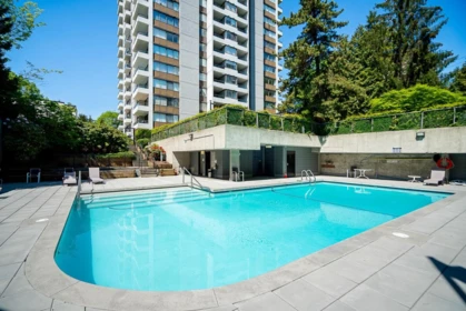 Outdoor Kitchen Photo of 1507 9521 Cardston, Burnaby, BC