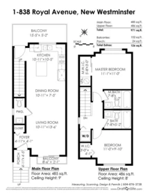 Basement Recreation Room Photo of 1 838 Royal Avenue, New Westminster, BC