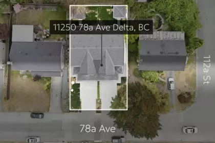 Exterior Rear Photo of 11250 78a Avenue, Delta, BC