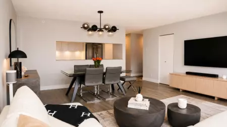 Breakfast Nook Photo of 608 1228 Marinaside Crescent Street, Vancouver, BC