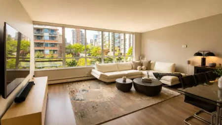 Primary Bedroom Photo of 608 1228 Marinaside Crescent Street, Vancouver, BC