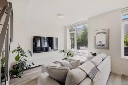 Living Room Photo of 1018 Auckland Street, New Westminster, BC