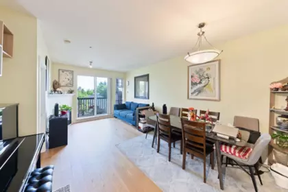 Family Room Photo of 408 995 W 59th Avenue, Vancouver, BC