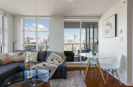 Family Room Photo of 2402 1155 Seymour Street, Vancouver, BC