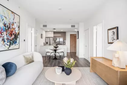 Living Room Photo of 815 3208 Carscallen Road, Richmond, BC