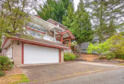 Exterior Rear Photo of 1599 Plateau Crescent, Coquitlam, BC