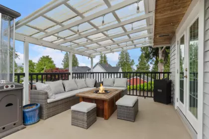 Backyard Photo of 409 Sherbrooke Street, New Westminster, BC