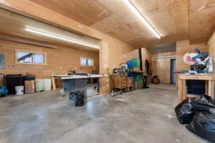 Aerial View of 10195 Gillanders Road, Chilliwack, BC