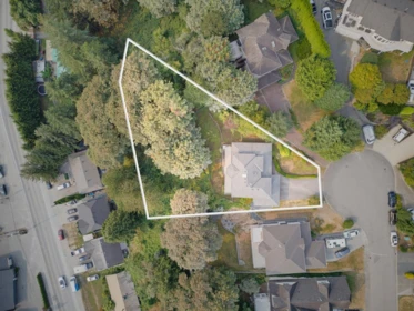 Aerial View of 8630 Sunburst Place, Chilliwack, BC