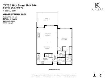 Entry Foyer Photo of 104 7475 138 Street, Surrey, BC