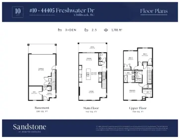 10 44405 Freshwater Drive, Chilliwack, BC, Chilliwack — Townhouse for sale