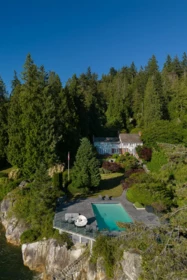 Swimming Pool Photo of 5240 Marine Drive, West Vancouver, BC