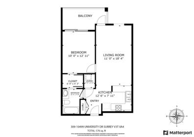 309 10499 University Drive, Surrey, BC