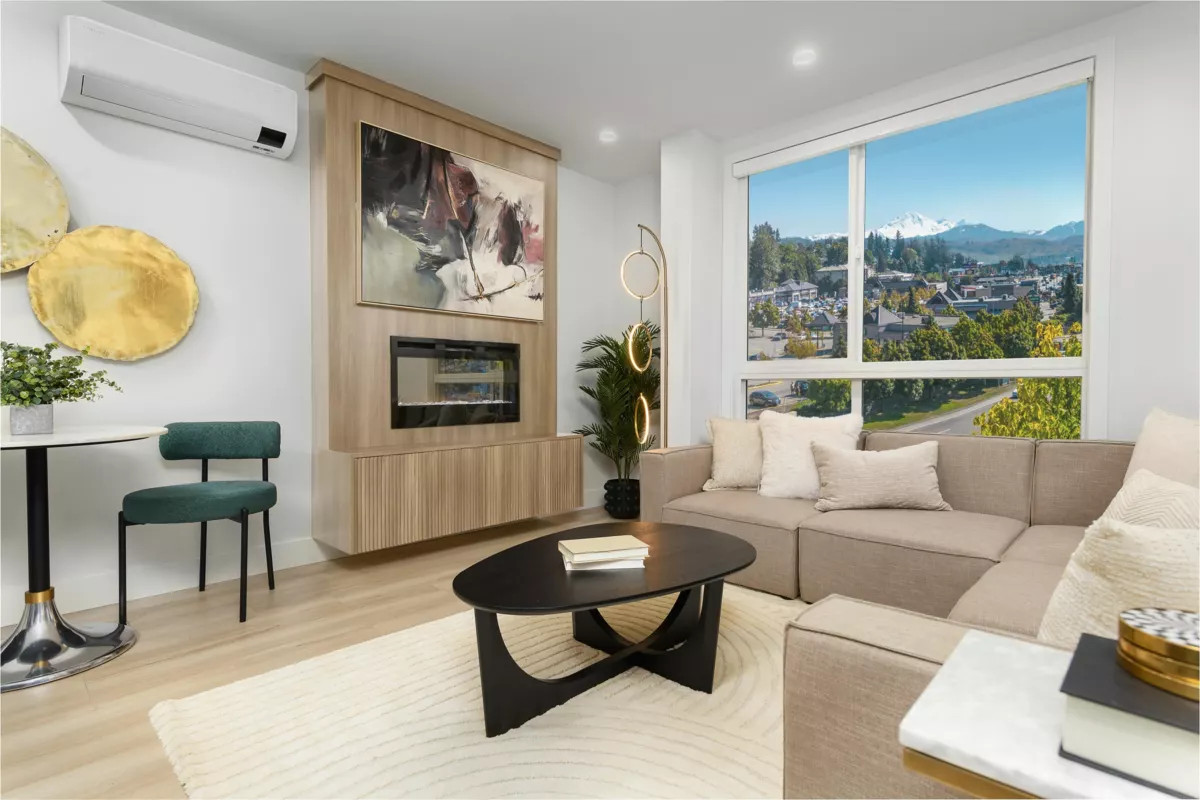 Living Room Photo of 312 34375 Gladys Avenue, Abbotsford, BC