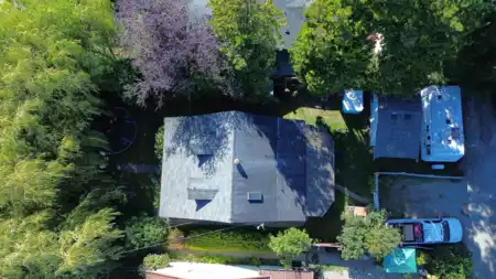 Aerial View of 33497 7th Avenue, Mission, BC