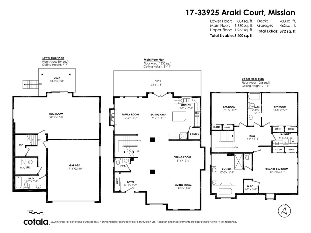 Fitness Center Photo Near 17 33925 Araki Court, Mission, BC