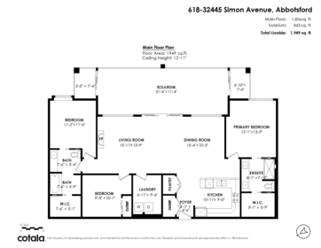 618 32445 Simon Avenue, Abbotsford, BC, Abbotsford — Apartment/Condo for sale