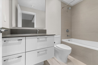 Guest Bathroom Photo of 110 5687 Gray Avenue, Vancouver, BC