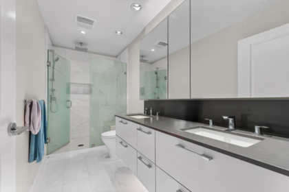 Powder Room Photo of 110 5687 Gray Avenue, Vancouver, BC