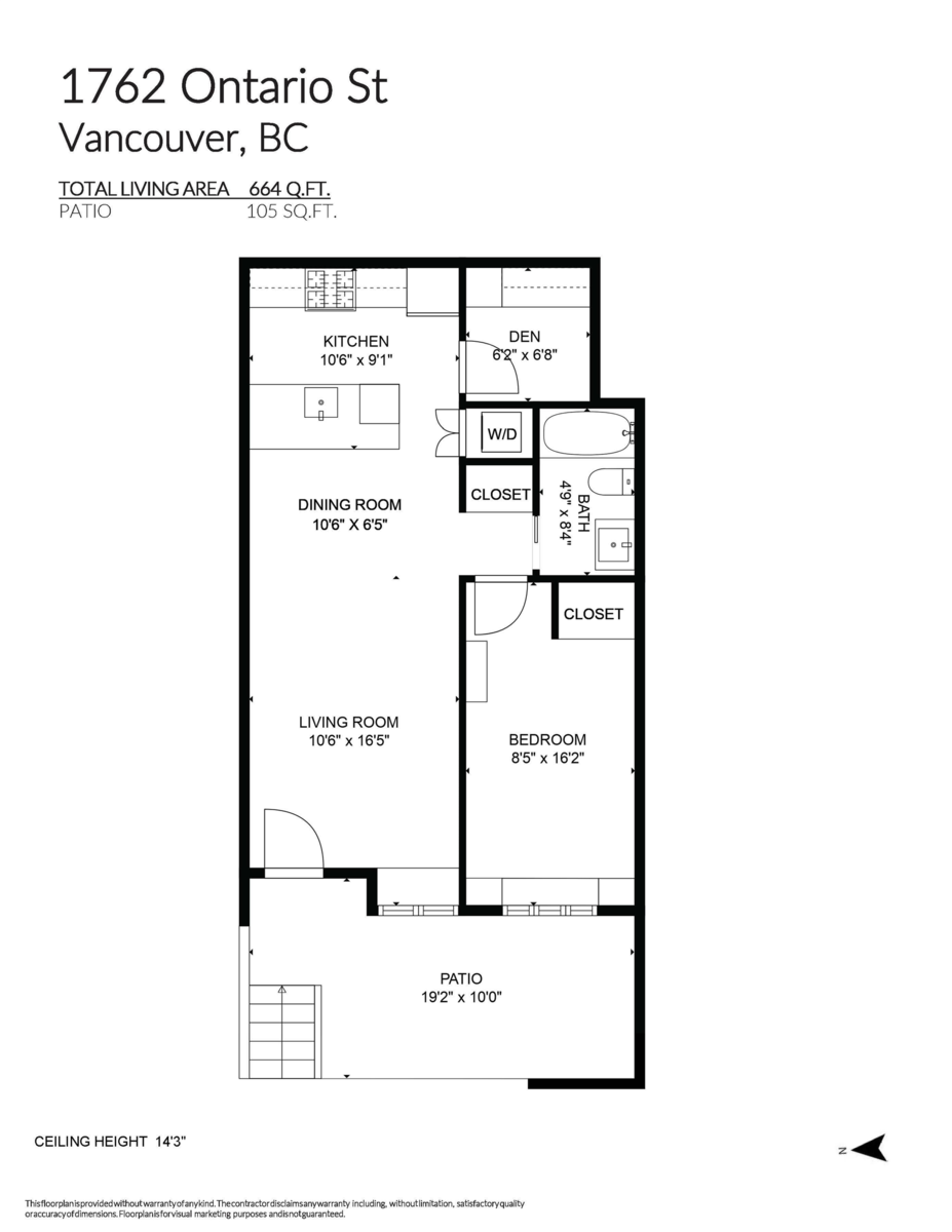 Garage Interior Photo of 1762 Ontario Street, Vancouver, BC