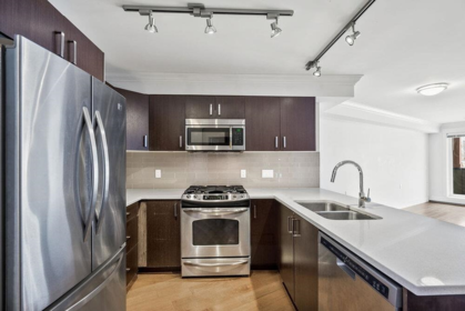 Kitchen Photo of 202 857 W 15th Street, North Vancouver, BC