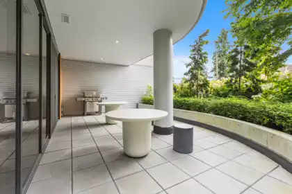 Outdoor Kitchen Photo of 602 14825 Thrift Avenue, White Rock, BC