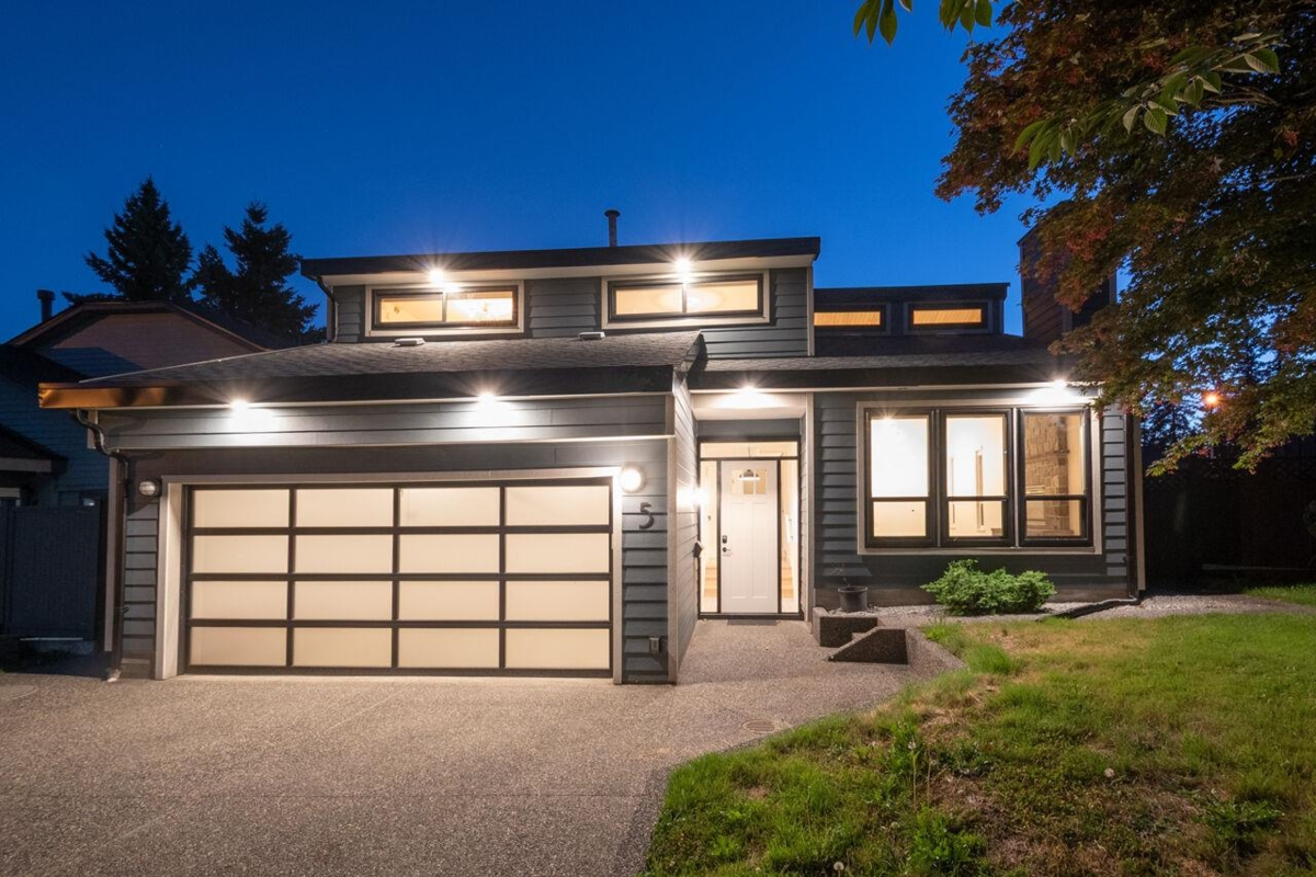 Exterior Rear Photo of 5 Campion Court, Port Moody, BC