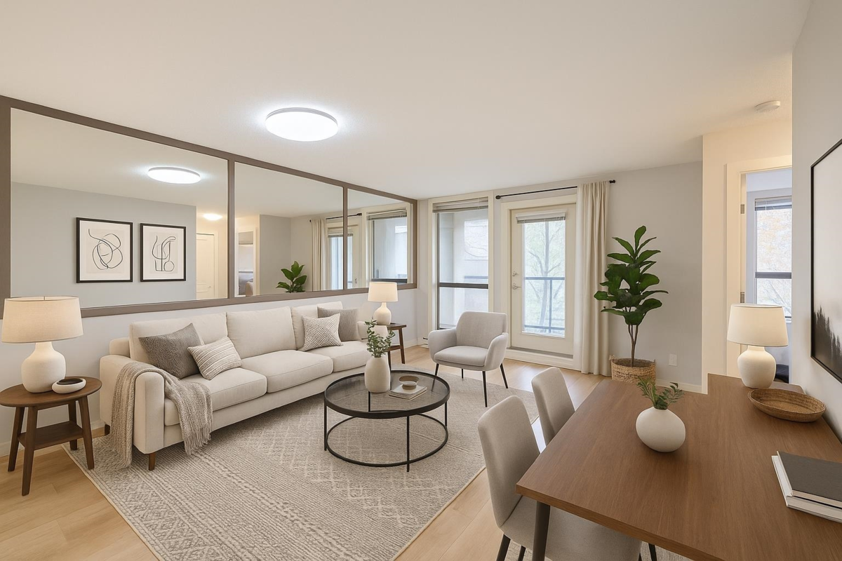 Family Room Photo of 318 3638 Vanness Avenue, Vancouver, BC