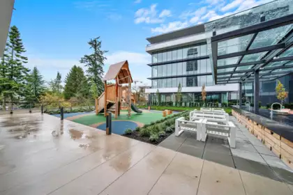Outdoor Patio Photo of 2101 13675 107a Avenue, Surrey, BC