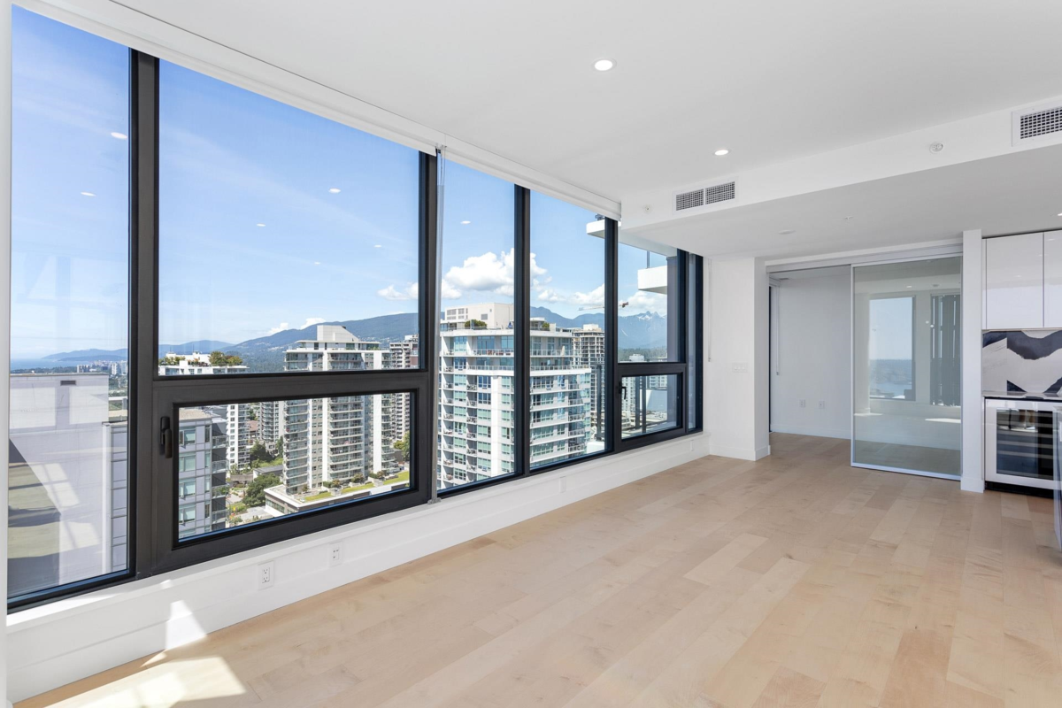 Aerial View of 1602 135 E 13th Street, North Vancouver, BC