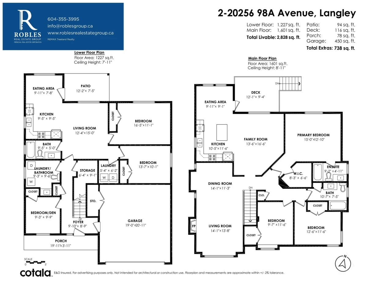 Primary Bedroom Photo of 2 20256 98a Avenue, Langley, BC