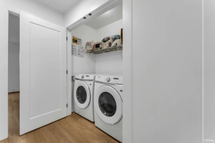 Laundry Room Photo of 1 12585 104a Avenue, Surrey, BC