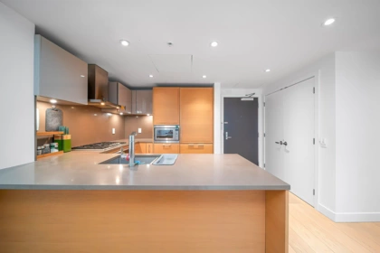 Kitchen Island Photo of 311 7228 Adera Street, Vancouver, BC