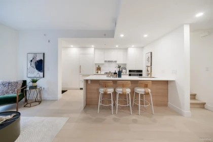 Kitchen Island Photo of 110 918 W 32rd Avenue, Vancouver, BC