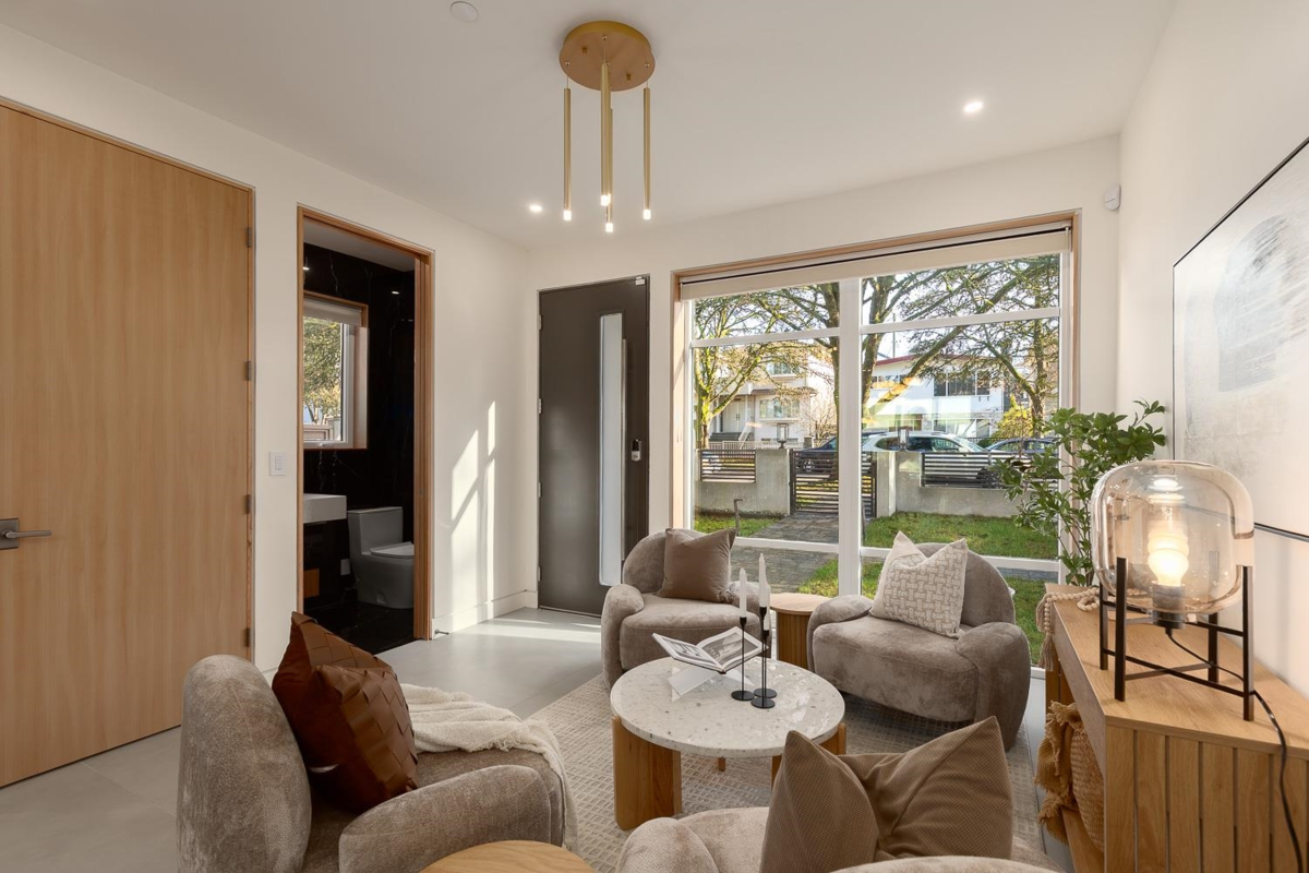 Living Room Photo of 4717 Lanark Street, Vancouver, BC