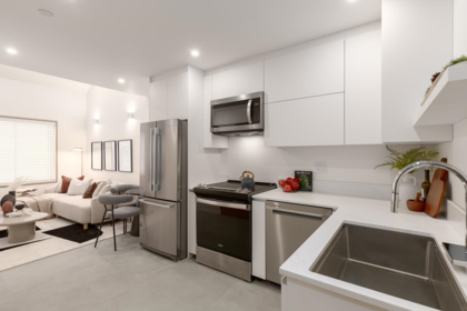 Aerial View of 4717 Lanark Street, Vancouver, BC