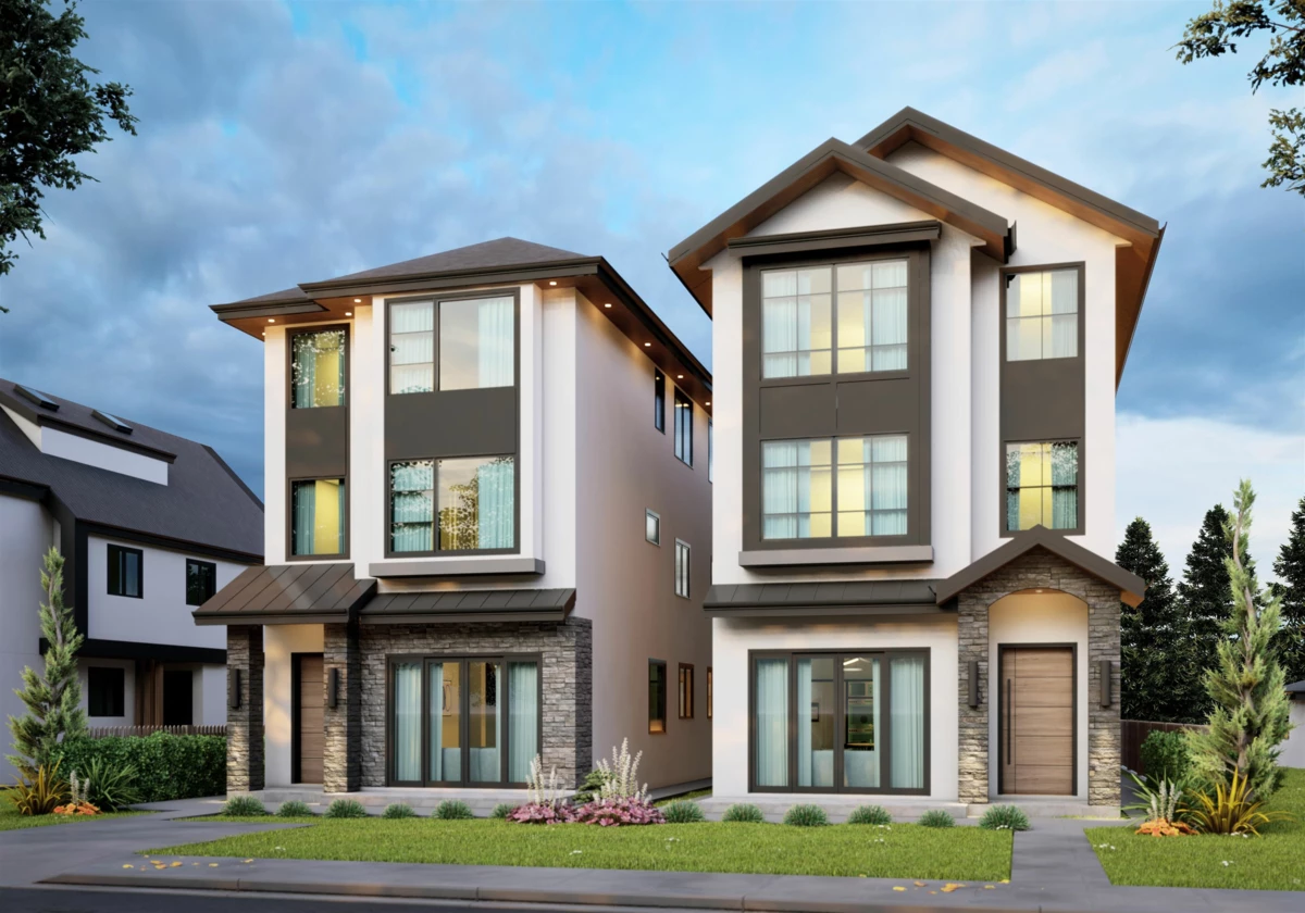 Exterior Front Photo of 4 6682 Napier Street, Burnaby, BC