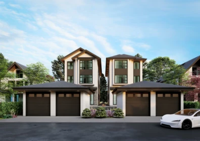 Exterior Rear Photo of 4 6682 Napier Street, Burnaby, BC