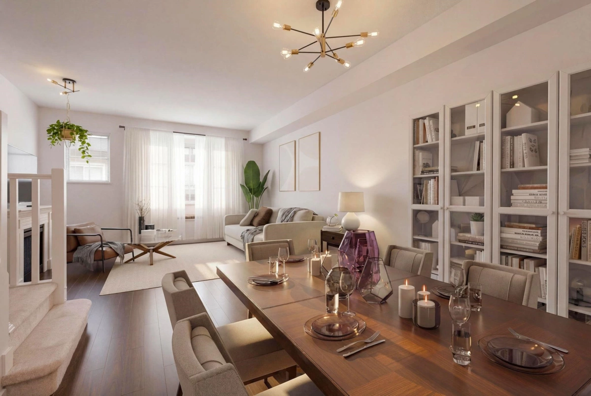 Living Room Photo of 24 8533 Cumberland Place, Burnaby, BC