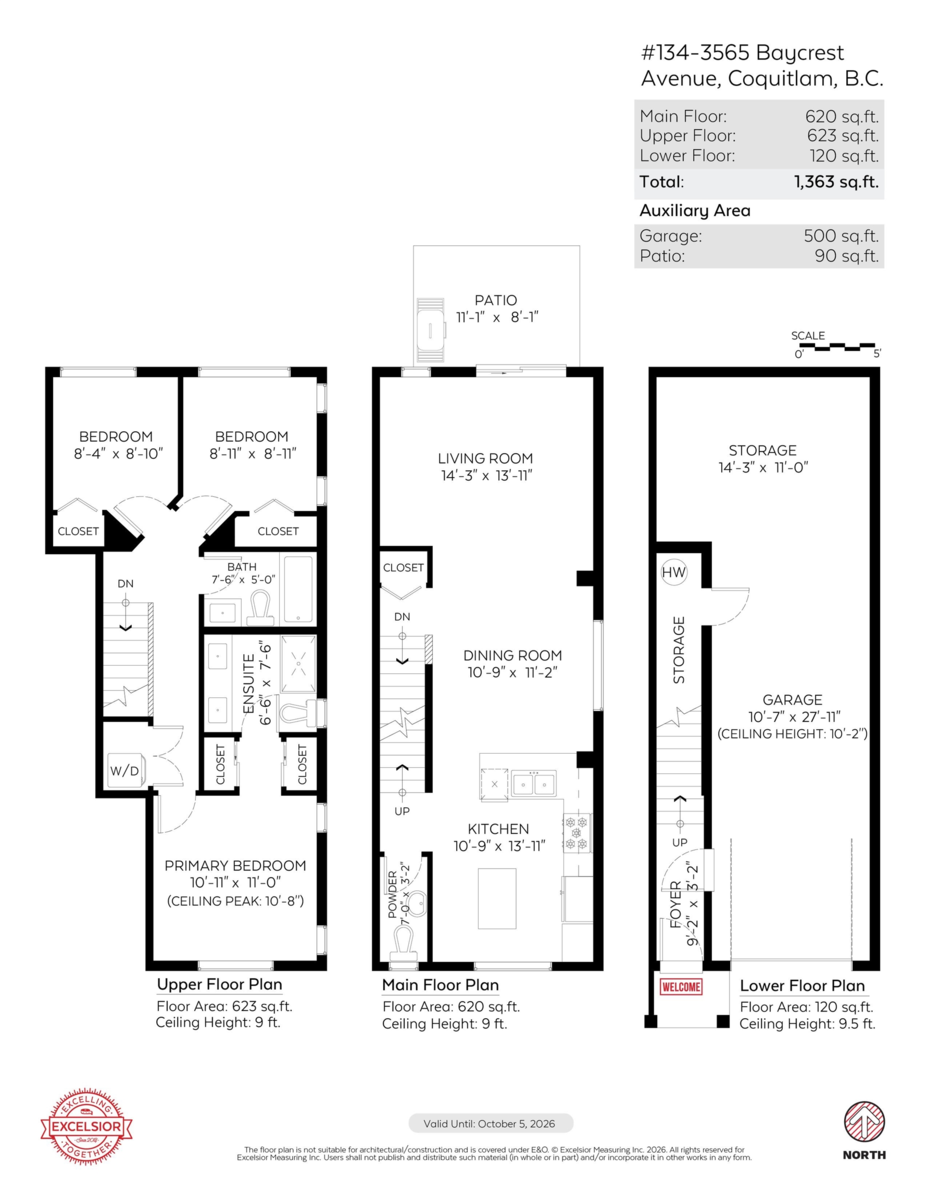 Powder Room Photo of 134 3565 Baycrest Avenue, Coquitlam, BC