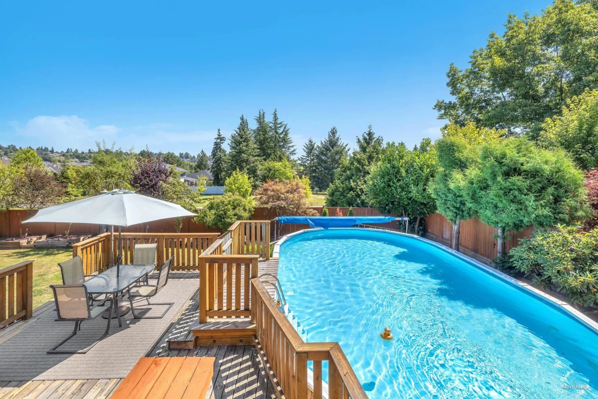 Aerial View of 7588 150a Street, Surrey, BC