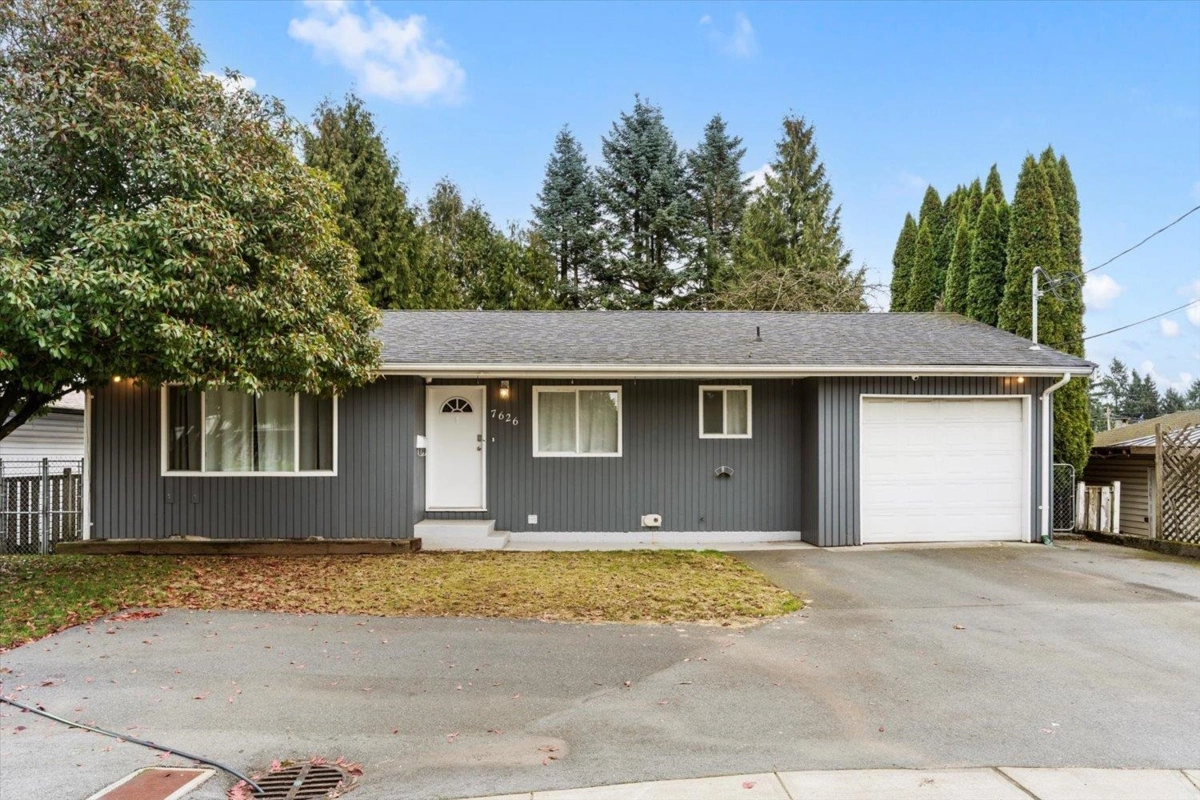 Exterior Front Photo of 7626 Wren Street, Mission, BC