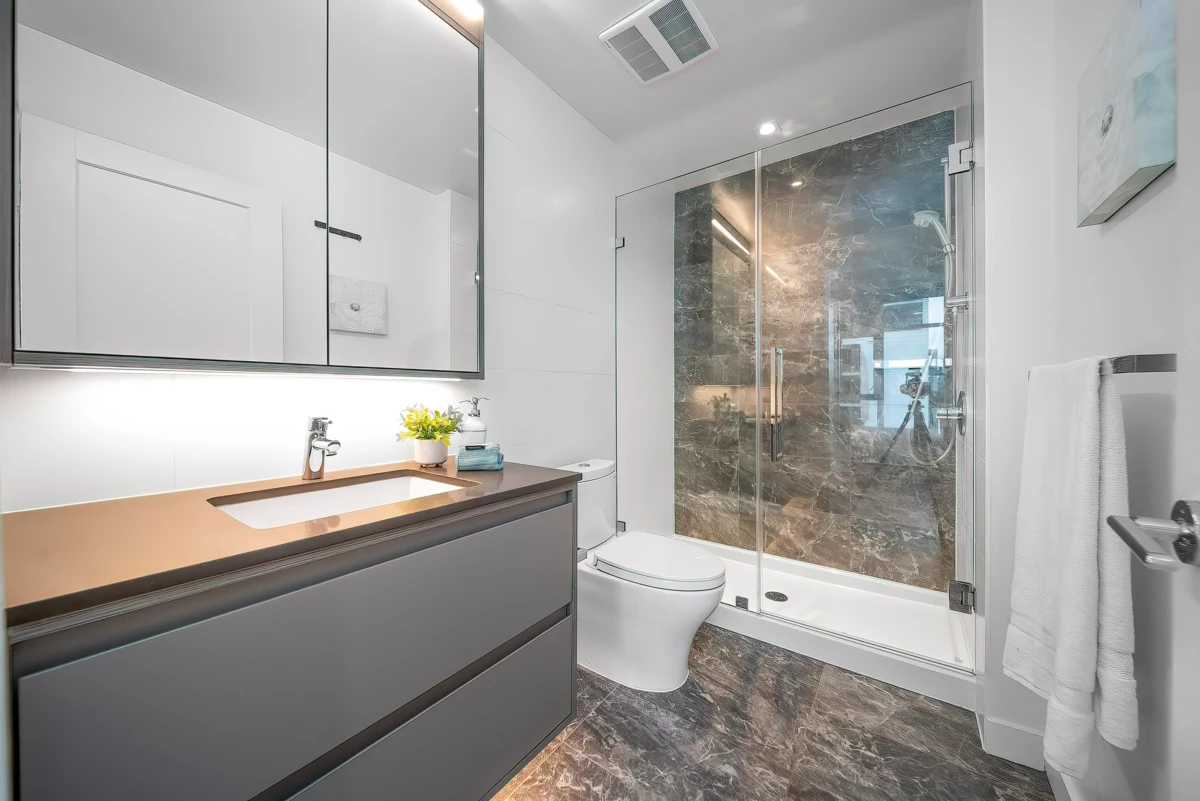 Powder Room Photo of 1701 2288 Alpha Avenue, Burnaby, BC